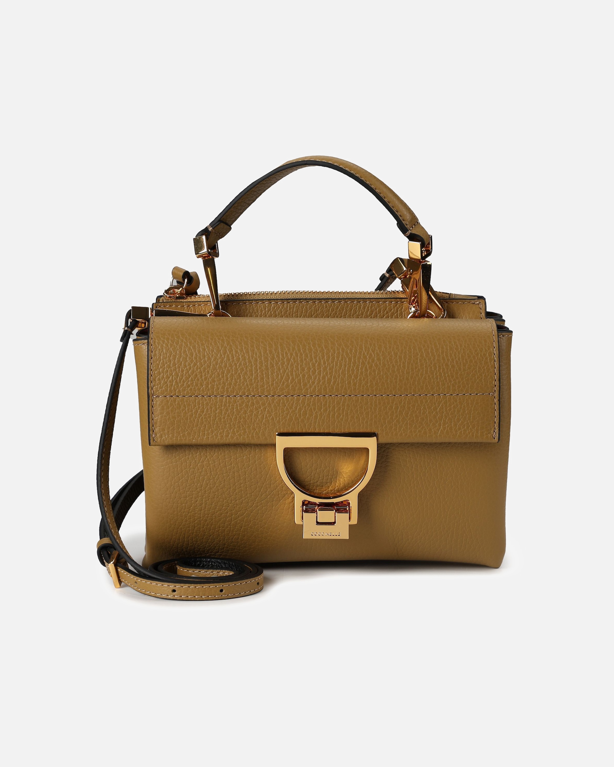 Tasche für Weiblich Coccinelle Arlettis Henkeltasche seagrass