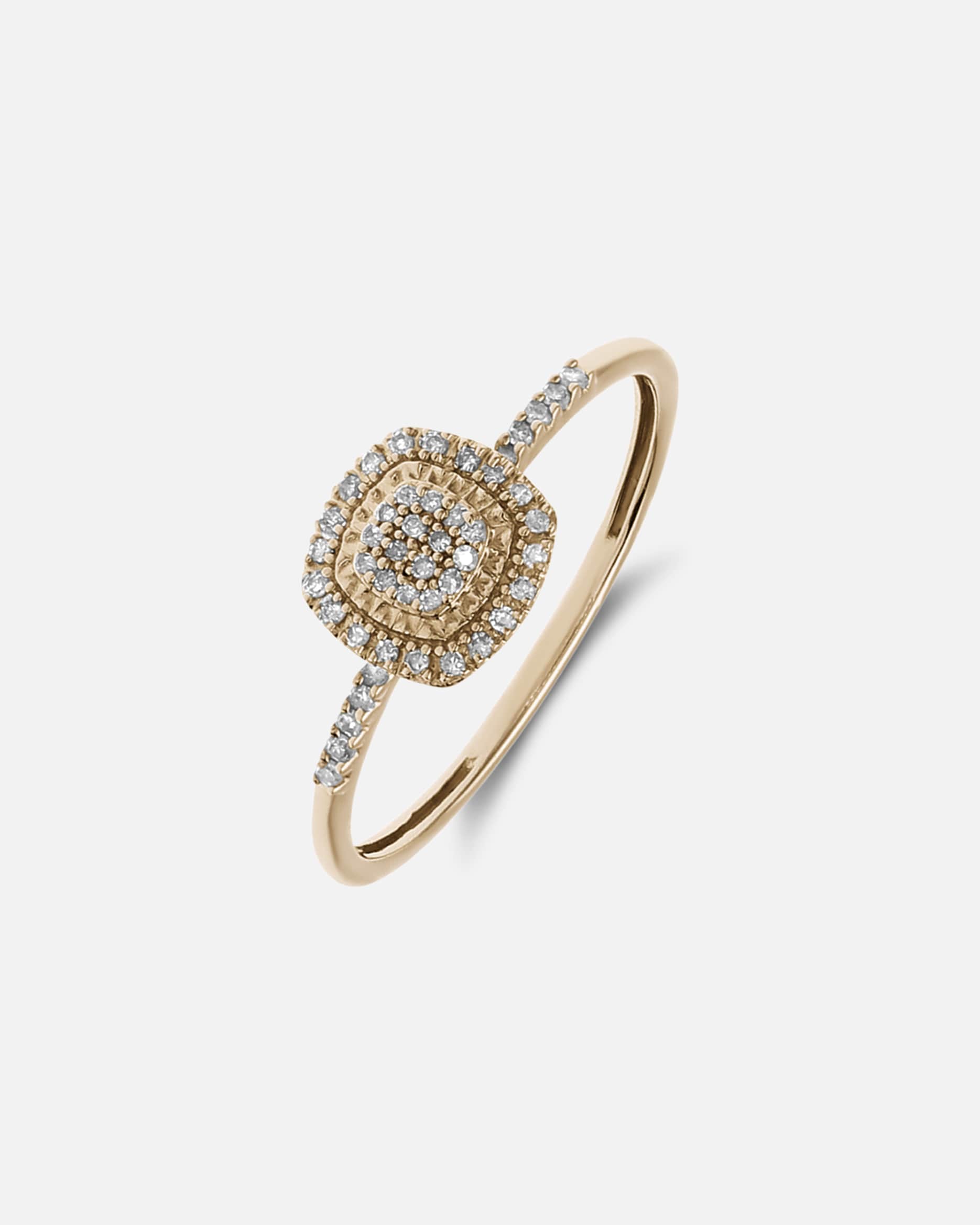 Ring für Weiblich Lucardi Ring 585 Gold - Gelbgold 53mm