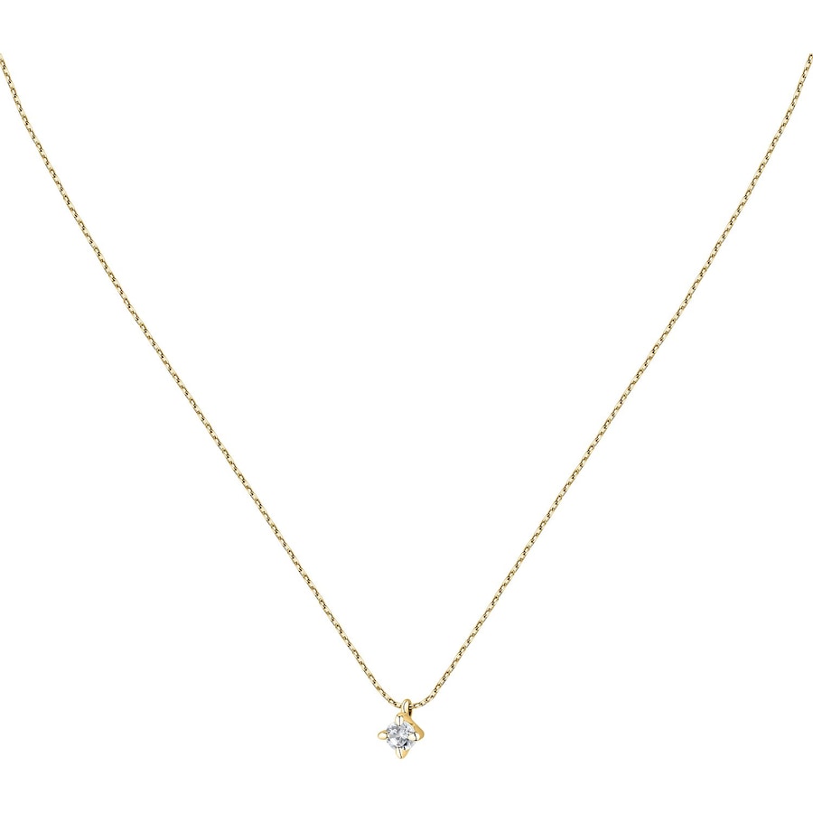 Live Diamond Kette 375er Gelbgold, recycelt One Size Damen