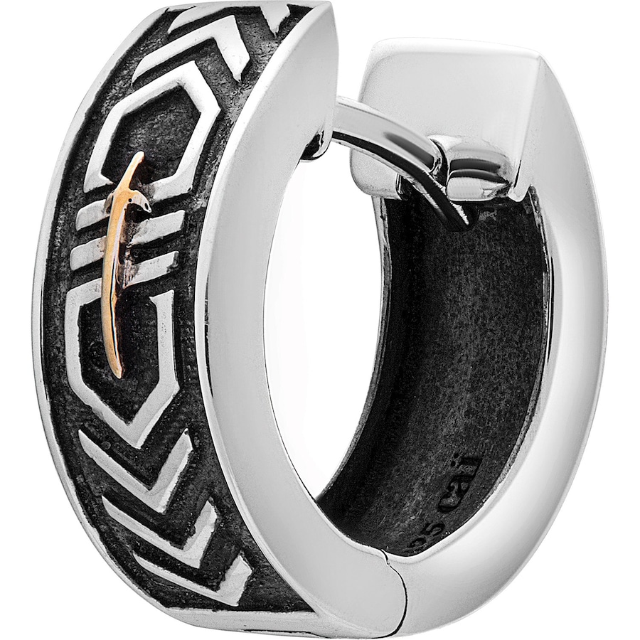 caï Einzelner Ohrschmuck 925er Silber One Size Herren