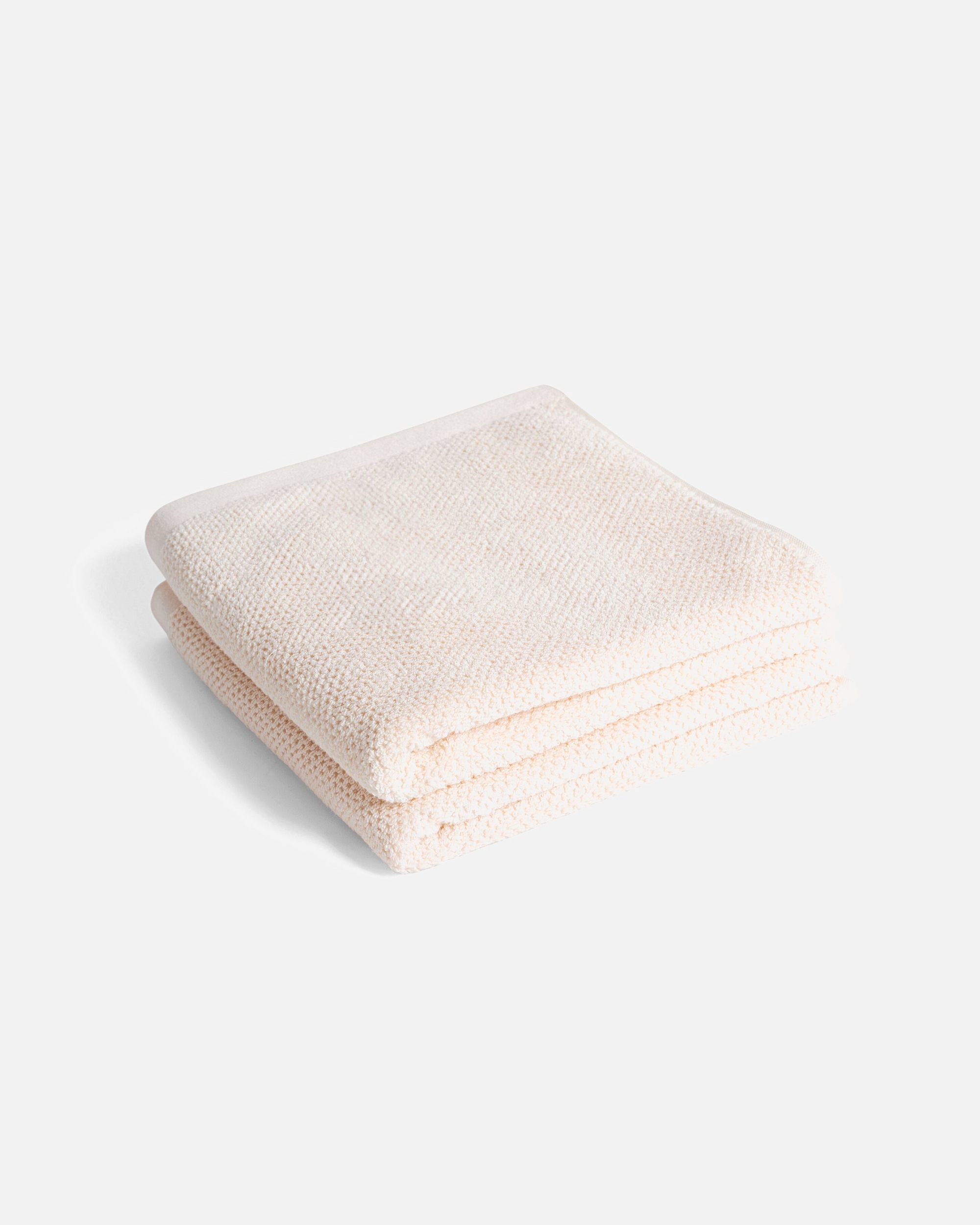 Handtuch für Unisex Herzbach Home Default Brand Line Handtuch SPA 2er-Set einfarbig Creme