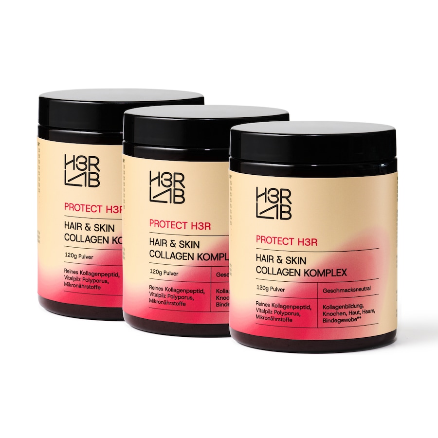 H3R LAB Hair & Skin Kollagen Komplex 3er Set Hait 477 g Damen