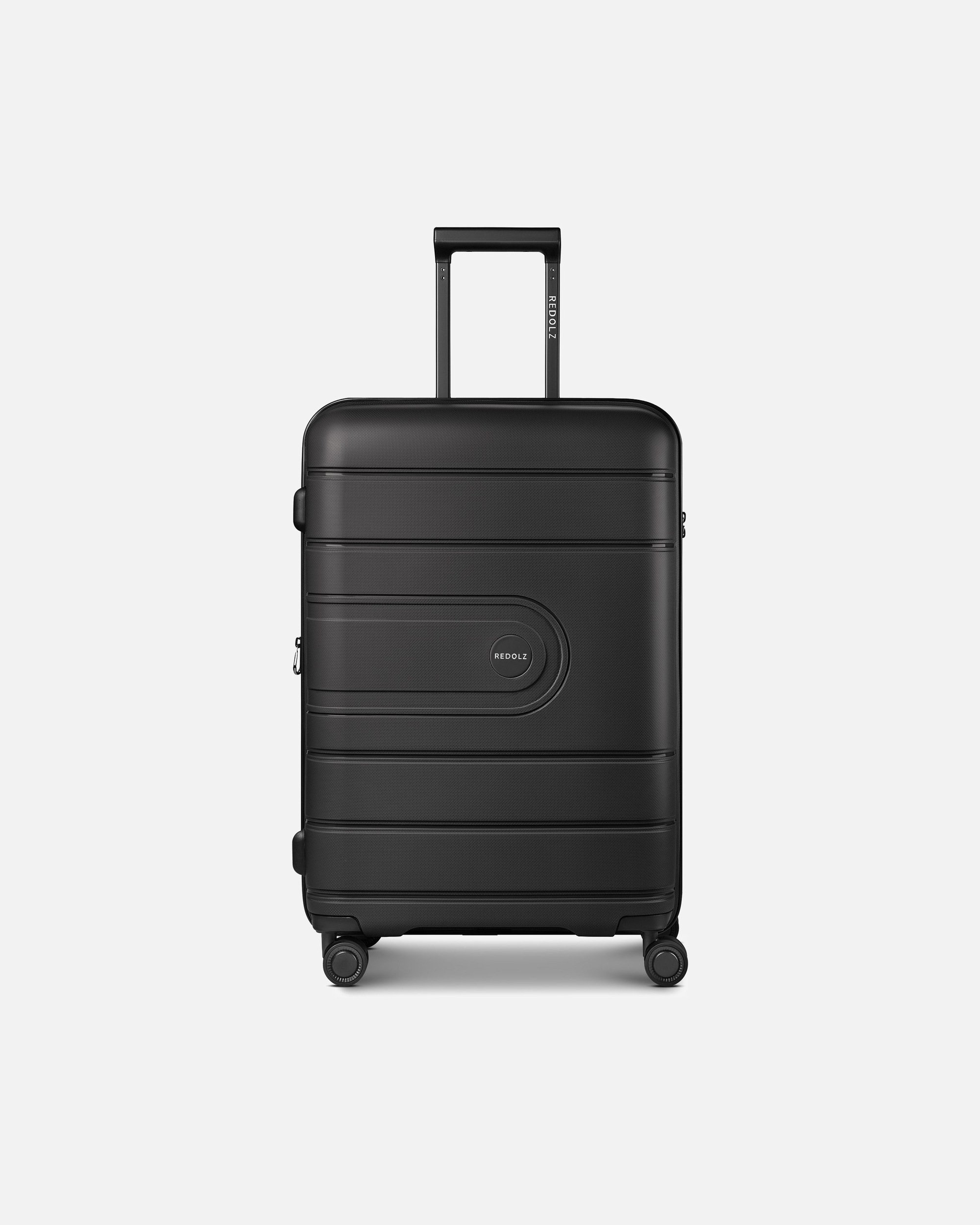 Trolley für Männlich Redolz Essentials 11 4 Rollen Trolley 66 cm mit Dehnfalte black