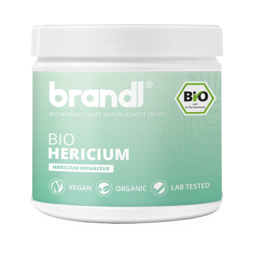 Brandl Nutrition Bio Lions Mane (Hericium Erinaceus) Vitalpilz 59 g