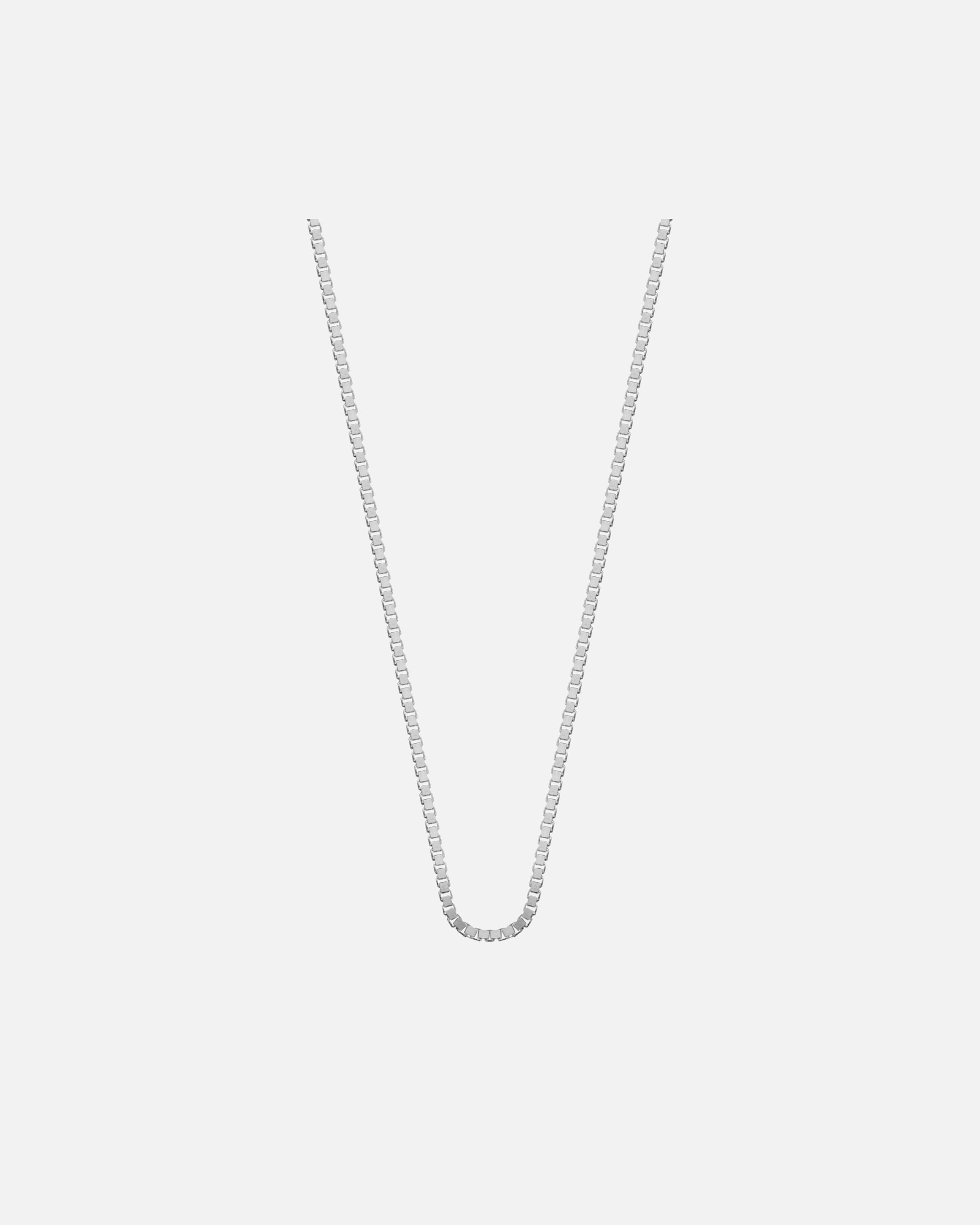 Halskette für Unisex Lucardi Halskette 925 Silber 50cm -silbern Halskette 925 Silber 50cm -silbern