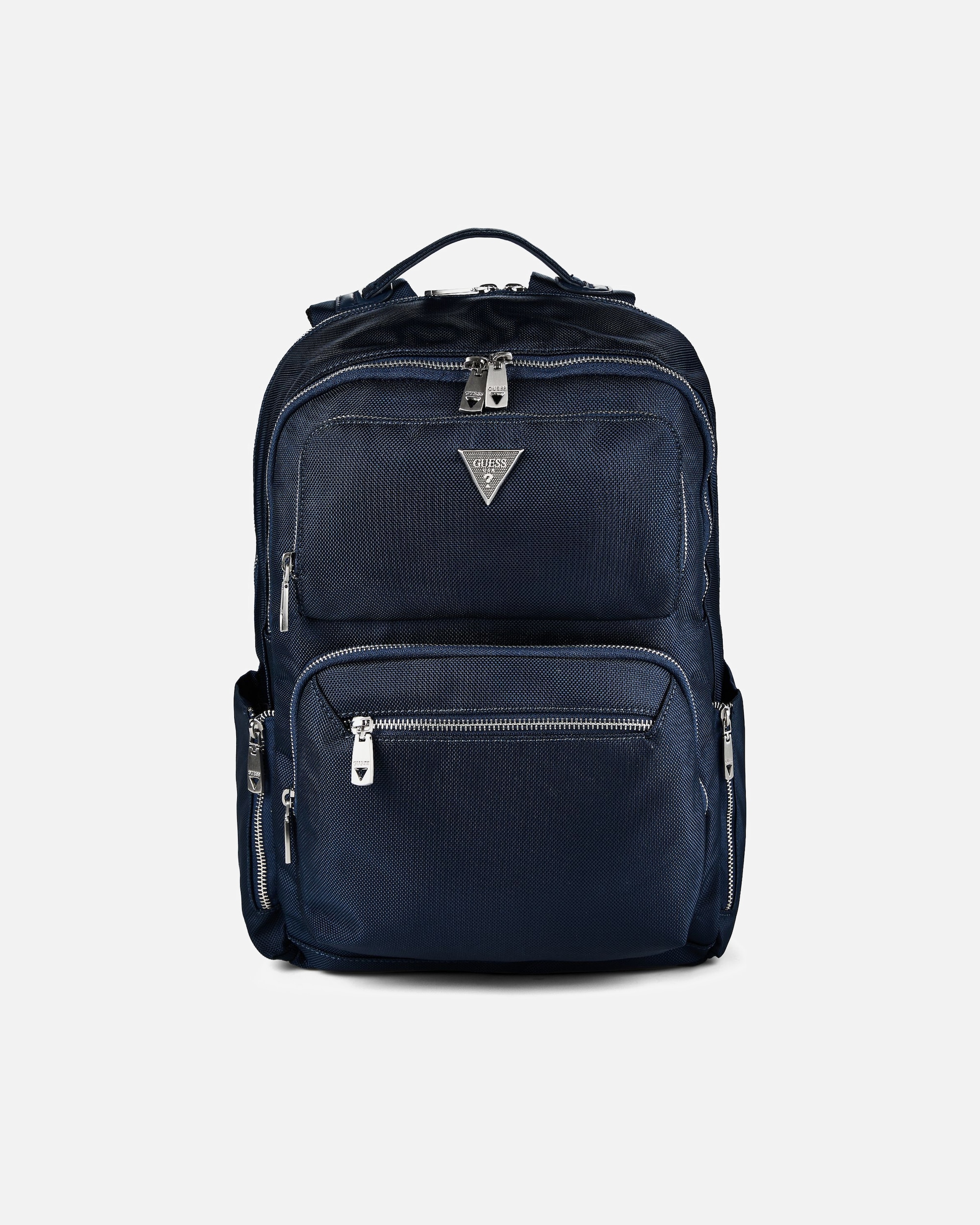 Rucksack für Männlich Guess Berna Business-Rucksack 41 cm Laptopfach blu indigo