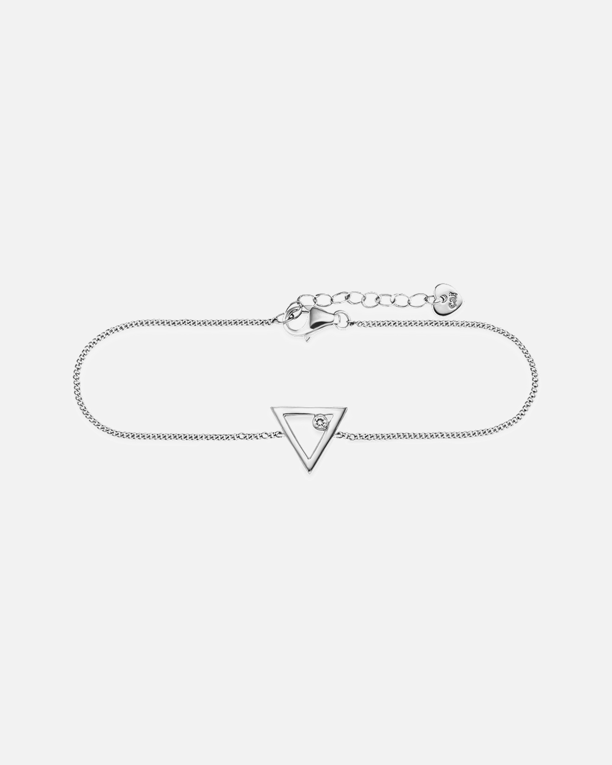 Armband für Weiblich caï Armband 925/- Sterling Silber Zirkonia 16+3cm