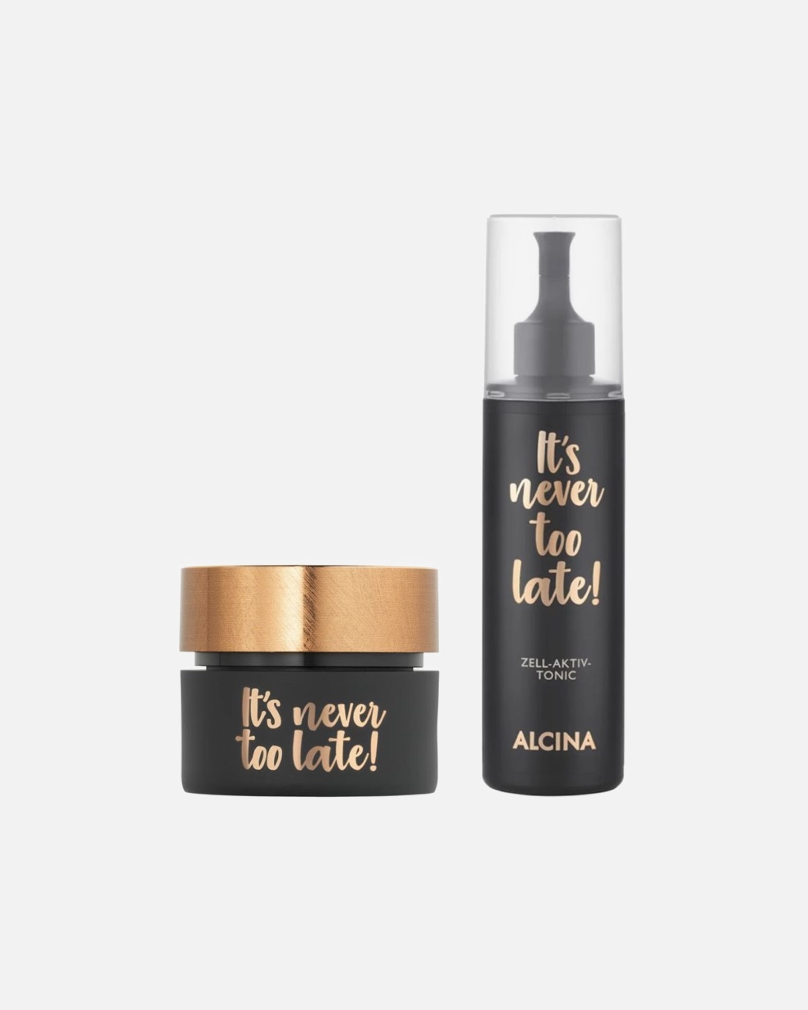 für Weiblich Alcina It´s never too late Gesichtscreme + Zell-Aktiv Tonic 1 Stück