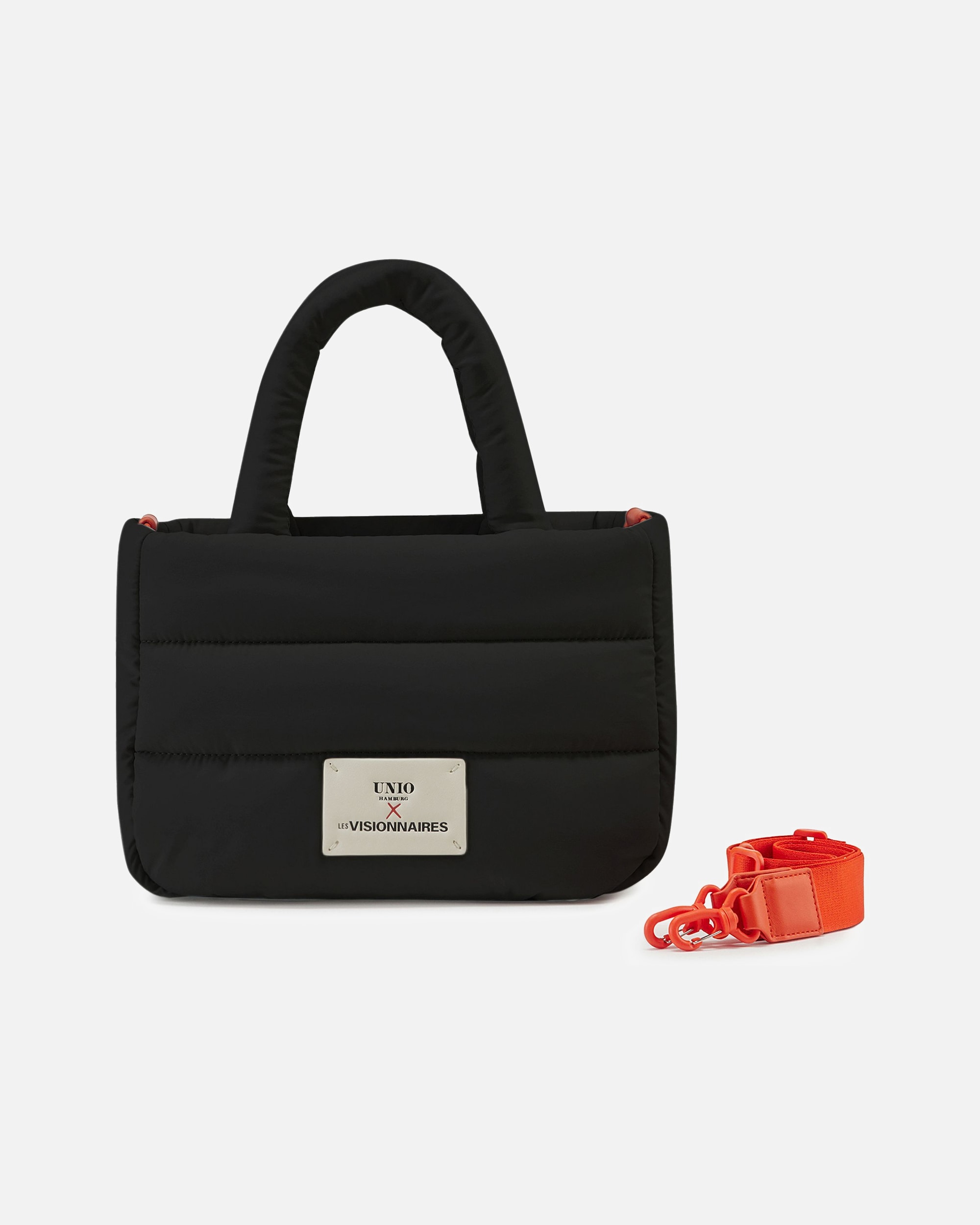 Clutch für Weiblich LES VISIONNAIRES Default Brand Line Unio Cortina S Henkeltasche black 1