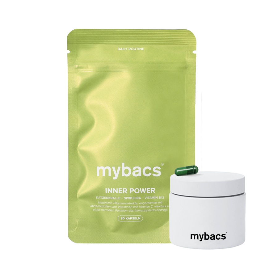 mybacs Inner Power - Immunsystemsupport¹ mit Vitamin C 3-Monatspaket (90 Kapseln) 54 g