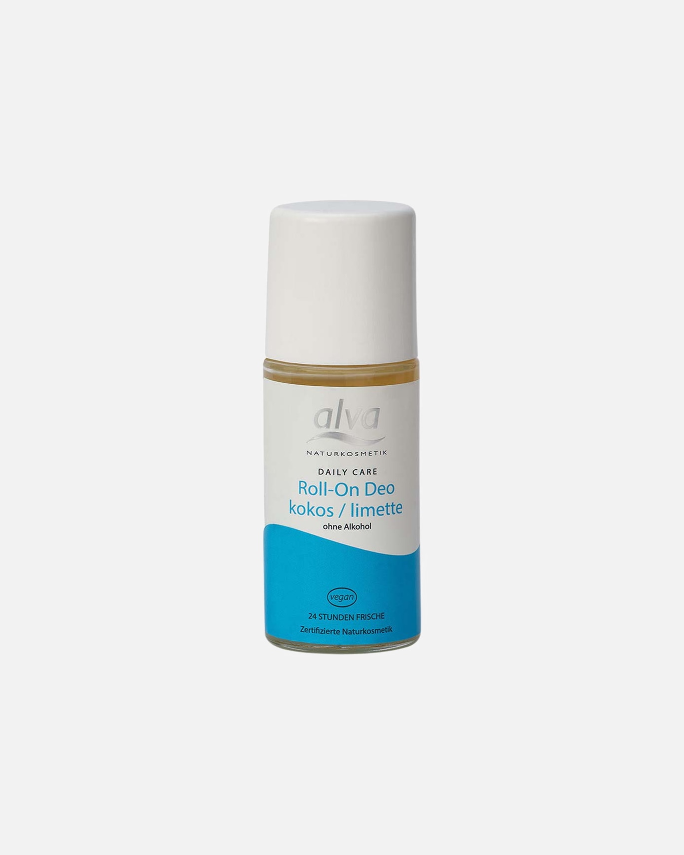 Deodorant für Unisex Alva Naturkosmetik Daily Care Roll On Deo - Kokos/Limette 50 ml