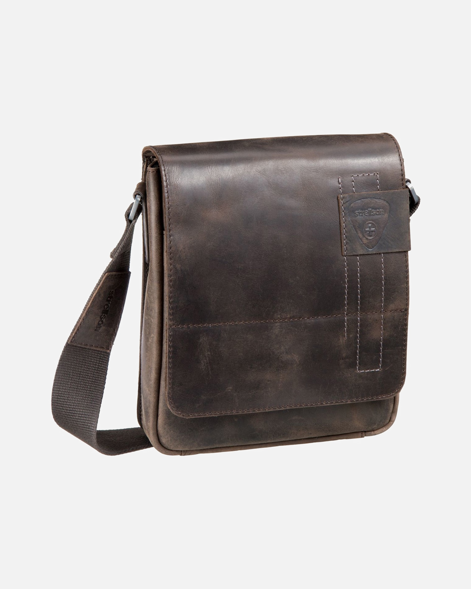 Laptoptasche für Männlich Strellson Anderes Richmond Messenger SV Dark Brown
