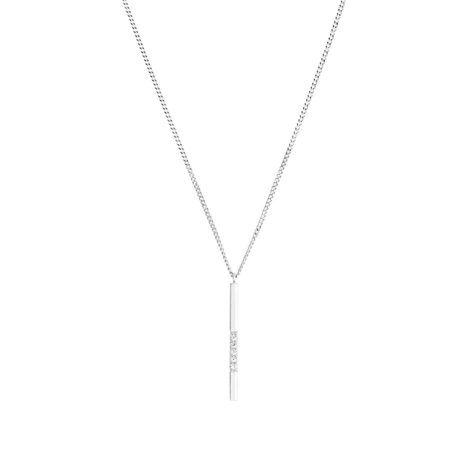Tom Tailor Kette mit Anhänger silber Damen