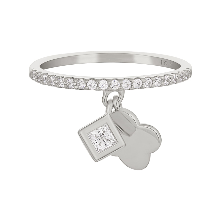 caï Ring 925/- Sterling Silber Zirkonia 052 (16,6) Damen