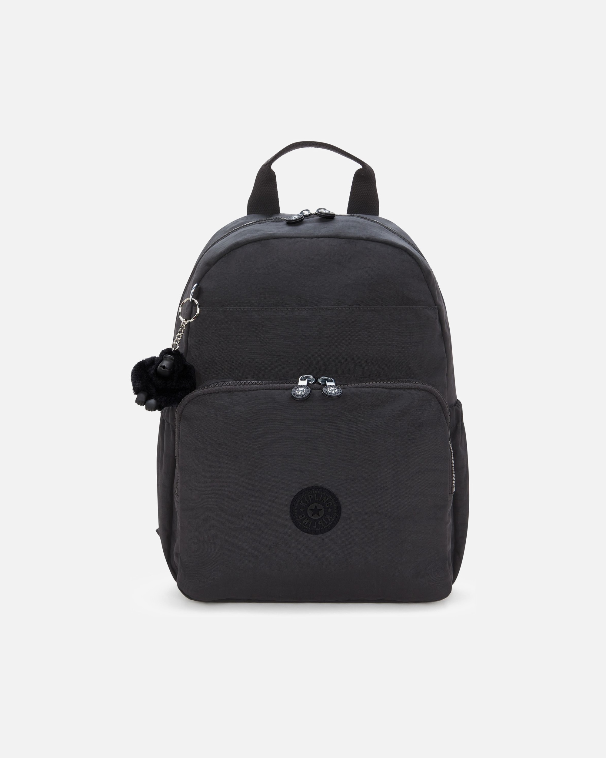Rucksack für Männlich Kipling Basic Wickelrucksack black noir