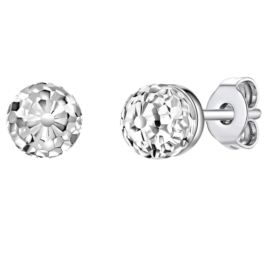 Rafaela Donata Ohrstecker Sterling Silber verziert mit Kristallen von Swarovski in 5,5 mm Damen