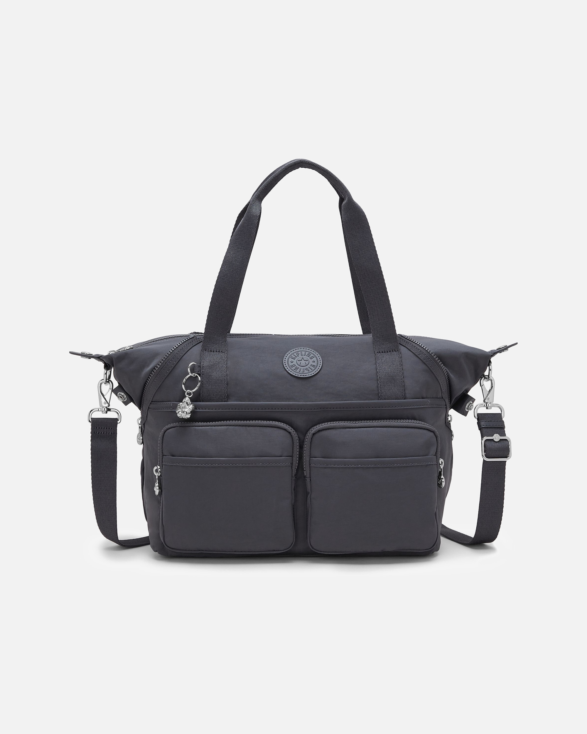 Clutch für Weiblich Kipling Basic Elevated Schultertasche moonlit slate