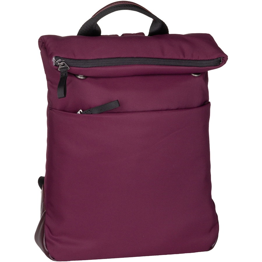 Jost Rucksack Falun Daypack Backpack Courier Wine Rot Damen