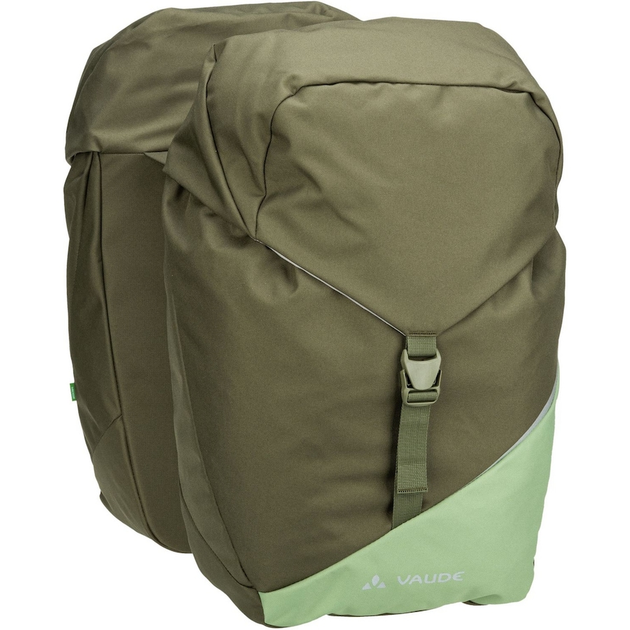 Vaude Fahrradtasche TwinRoadster Khaki Grau