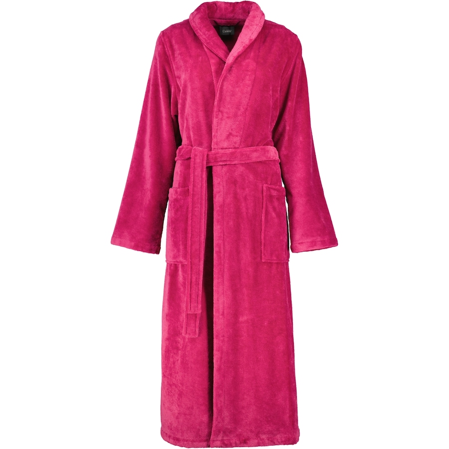 Cawö Bademäntel Damen Schalkragen 806 beere - 22 L Weiss