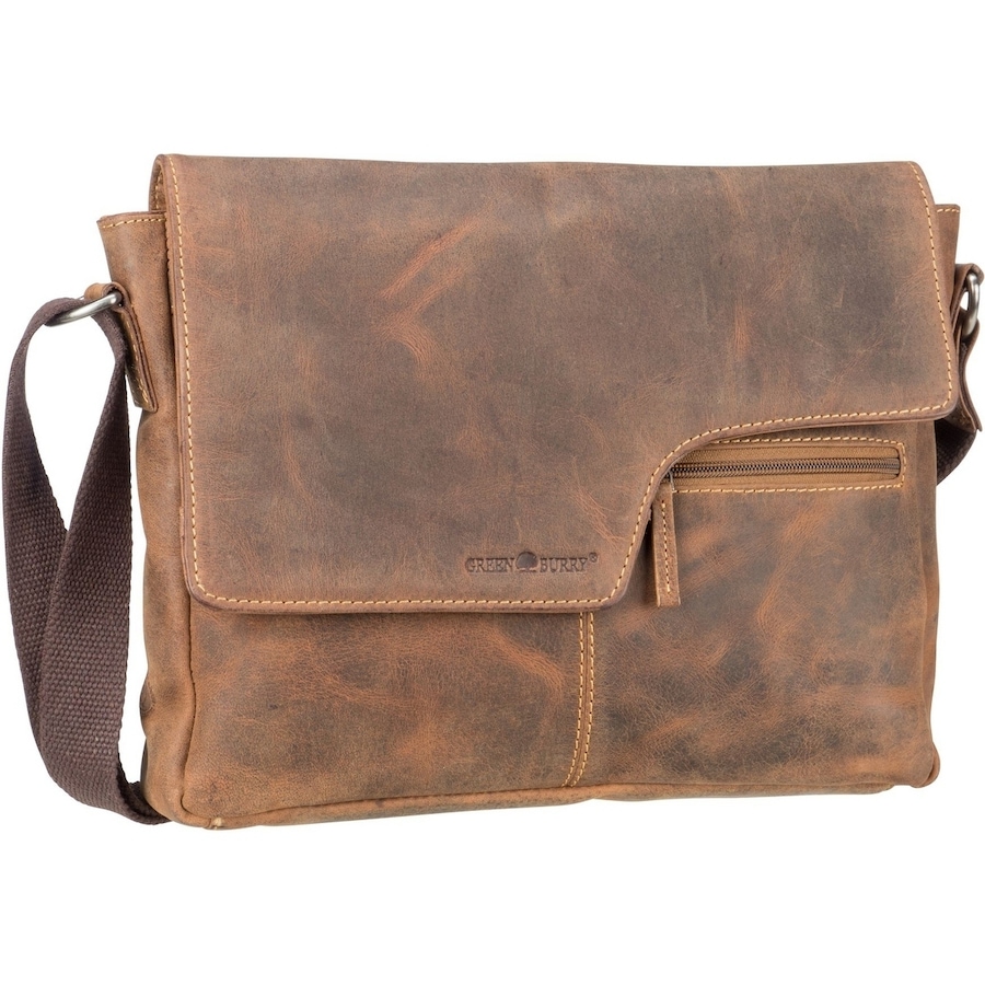 Greenburry Umhängetasche Vintage 1650A One Size Braun Herren