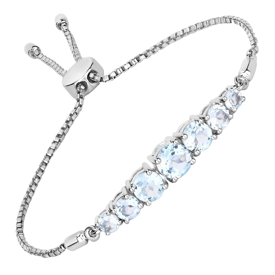 Rafaela Donata Armband Sterling Silber Amethyst in Silver/Blue Damen