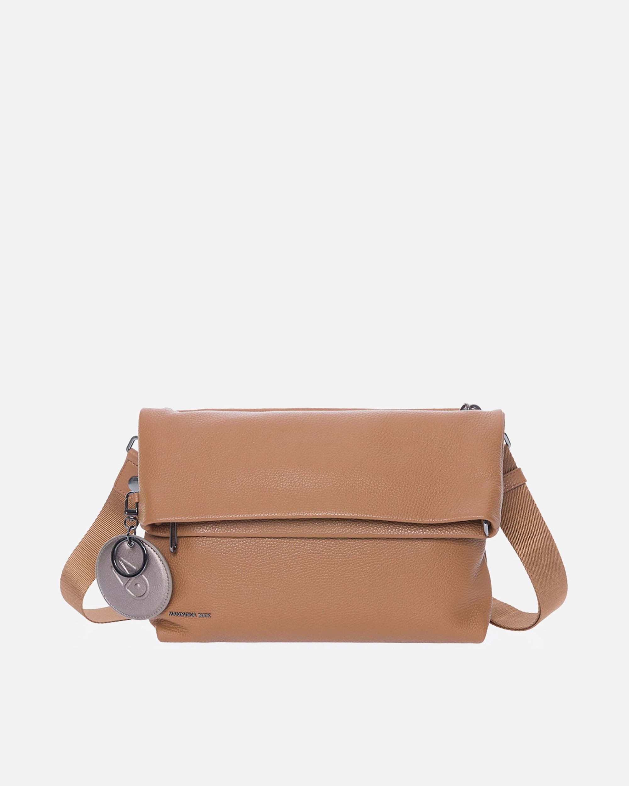 Umhängetasche für Weiblich Mandarina Duck Mellow Leather - Umhängetasche 35 cm (indian tan) onesize