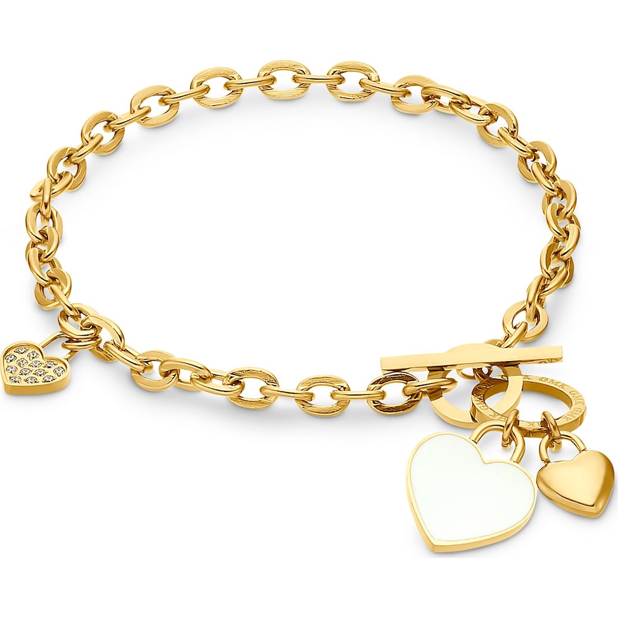 Guido Maria Kretschmer Armband Edelstahl gelbgold Damen