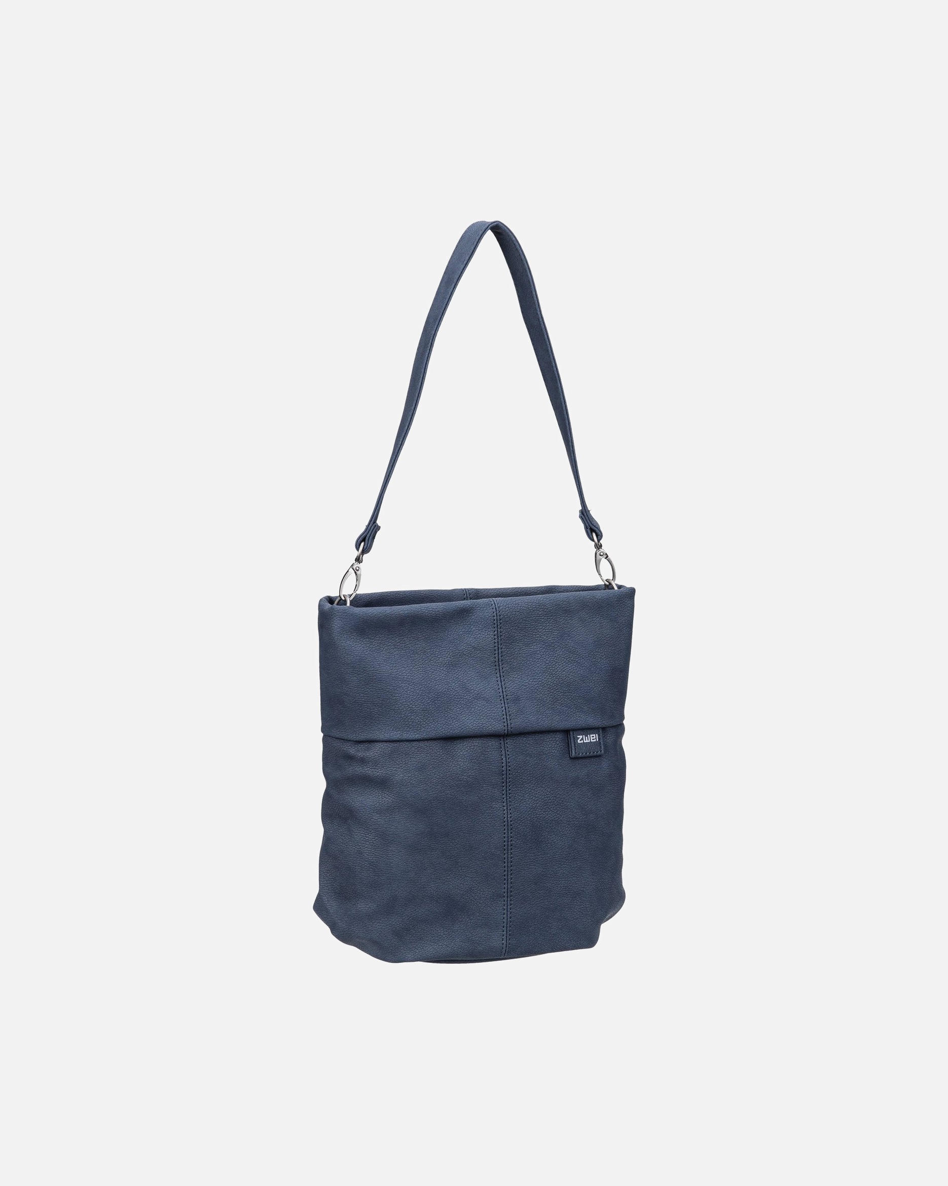 Handtasche für Weiblich ZWEI Handtasche Mademoiselle M90 Nubuk/Blue