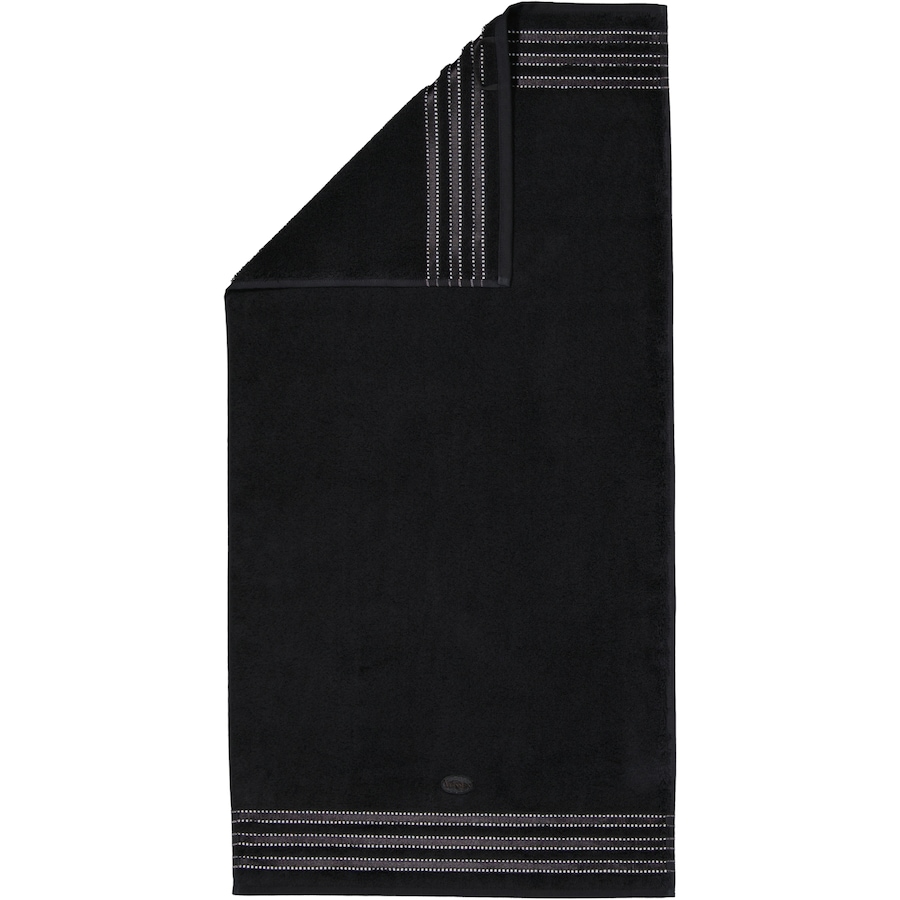 Vossen Handtücher Cult de Luxe schwarz - 790 Handtuch 50x100 cm Schwarz