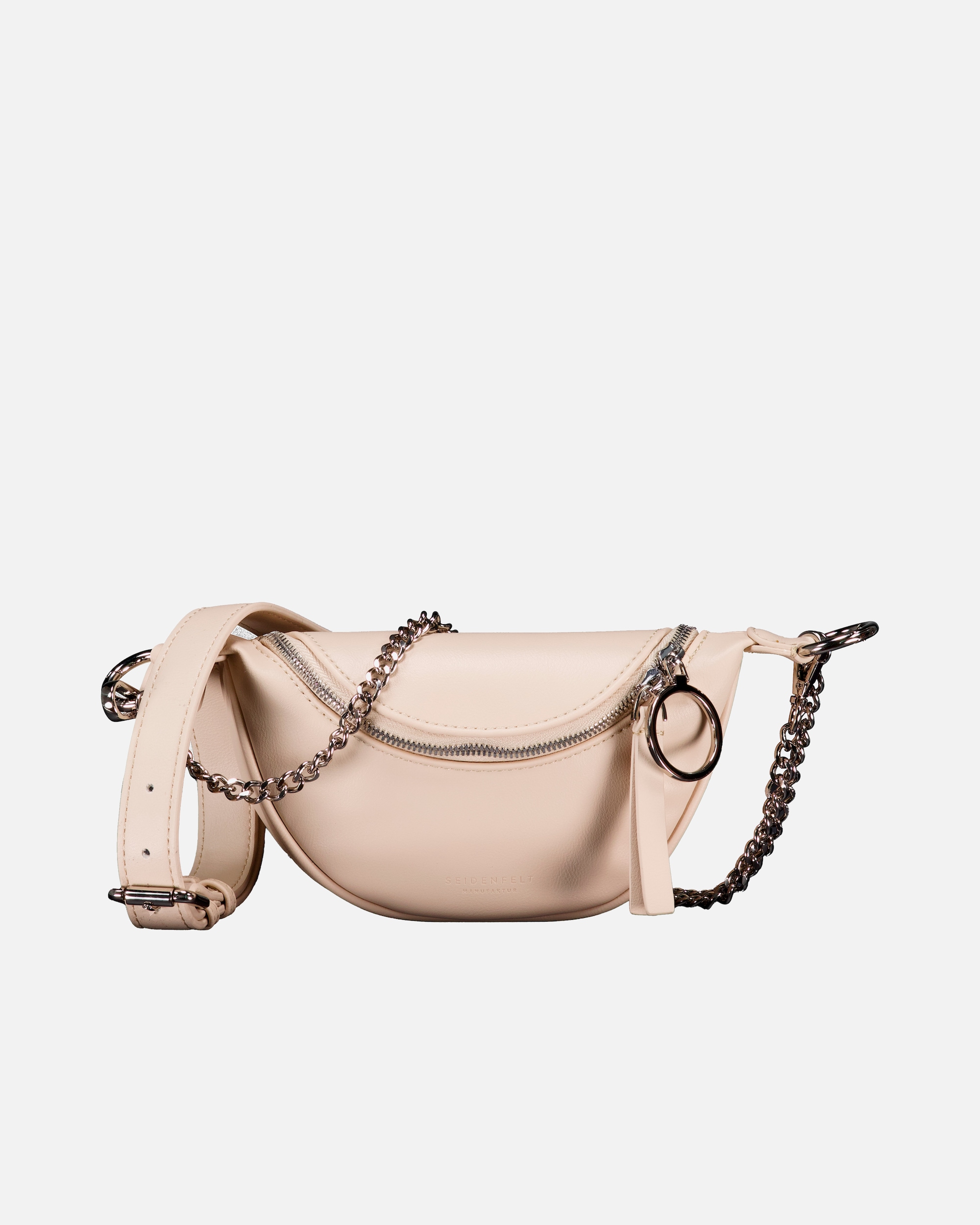 Bauchtasche für Weiblich Seidenfelt Gürteltasche / Umhängetasche Skien II Cream