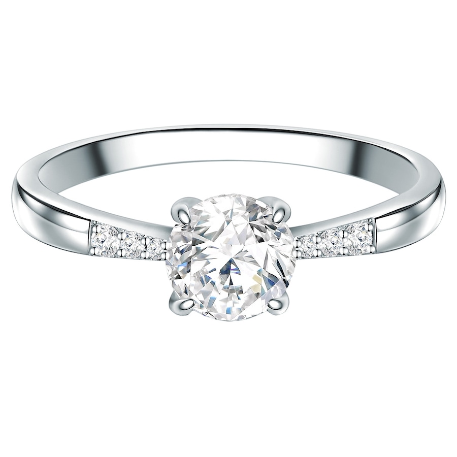 Trilani Ring aus Sterling Silber in silber mit Zirkonia 50 Damen