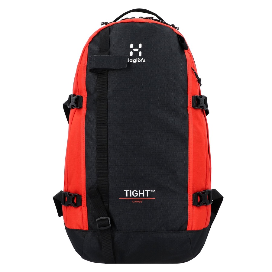 Haglöfs Tight Rucksack true black-habanero Schwarz Herren
