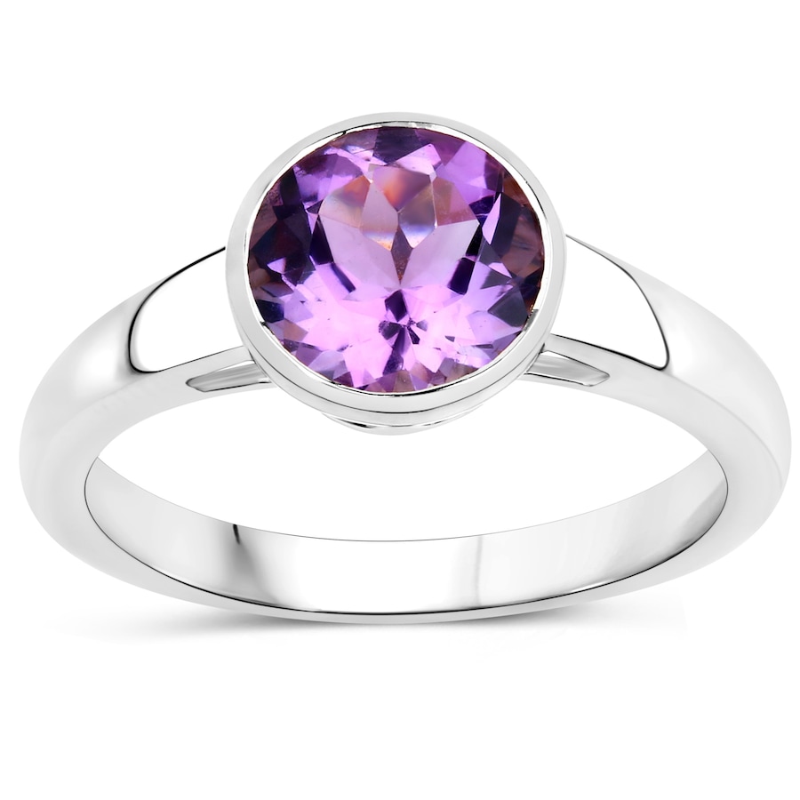 Vira Jewels Ring 925/- Sterling Silber Amethyst lila 1,71 ct. 018 (57,0) Damen
