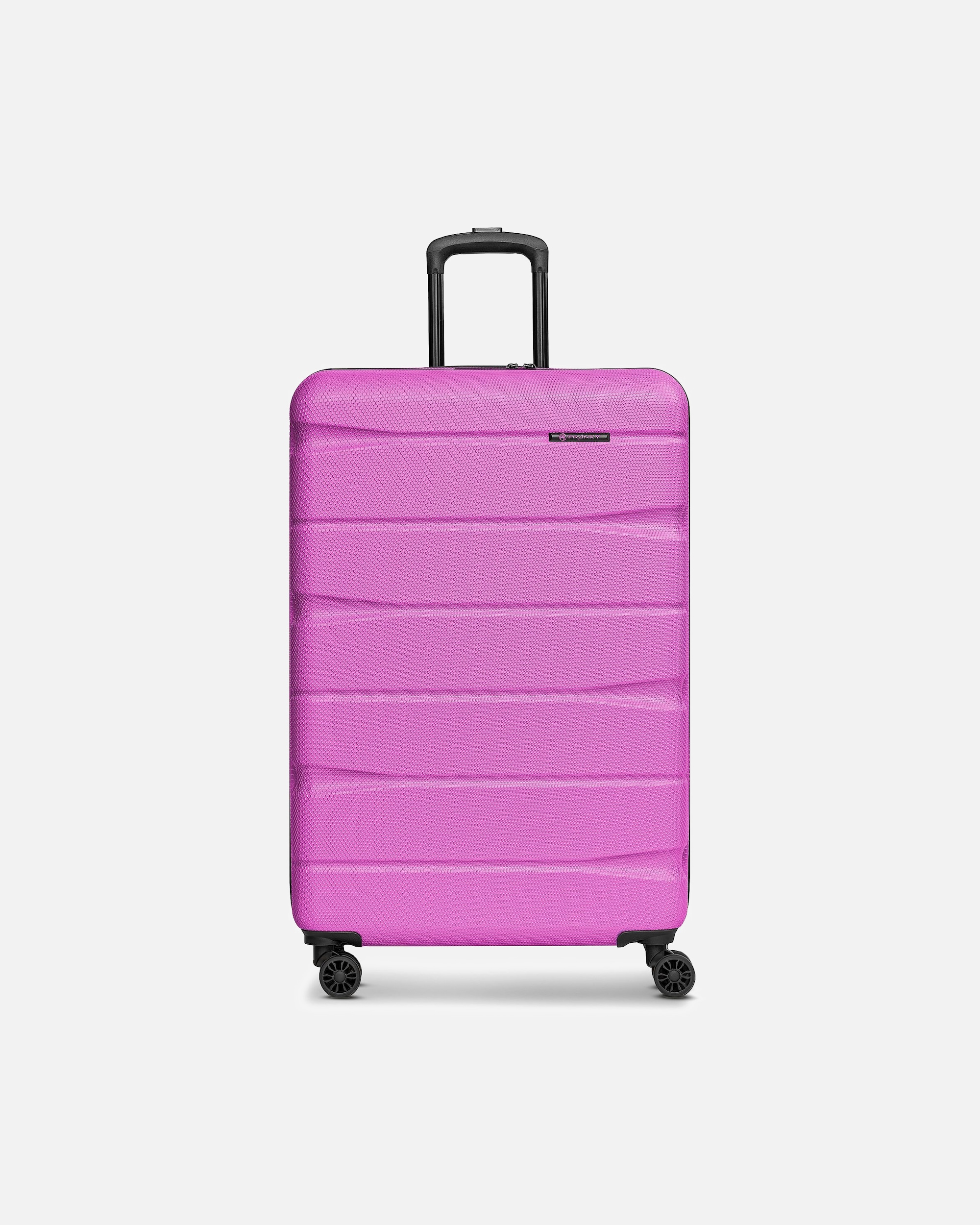 Trolley für Männlich Franky Munich 4.0 4 Rollen Trolley L 76 cm mit Dehnfalte pink dull
