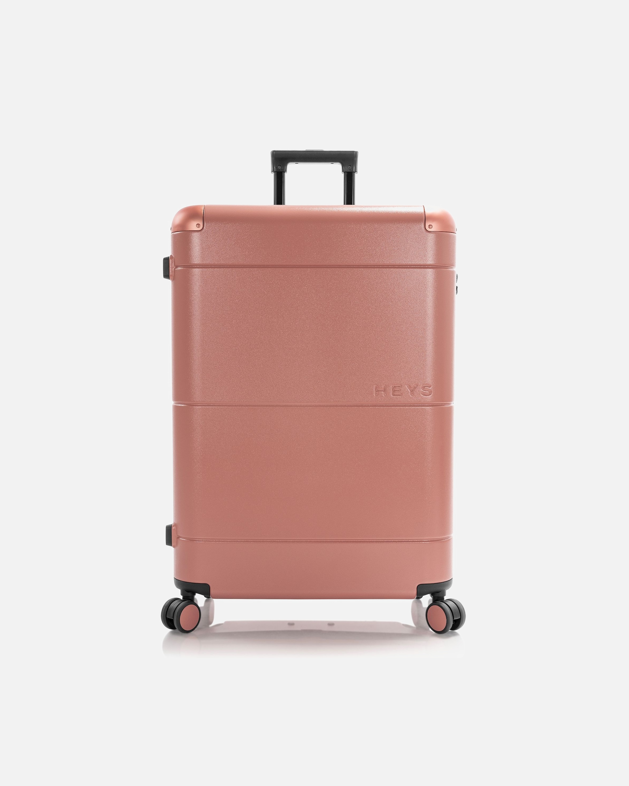 Koffer für Männlich Heys Zen 4 Rollen Trolley L 76 cm mit Dehnfalte coral