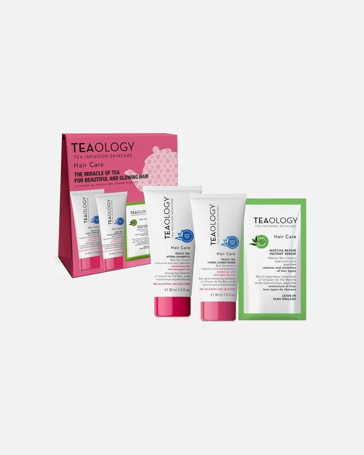 Haarpflegeset für Weiblich Teaology Peach Tea Hair Care Kit 1 Stück