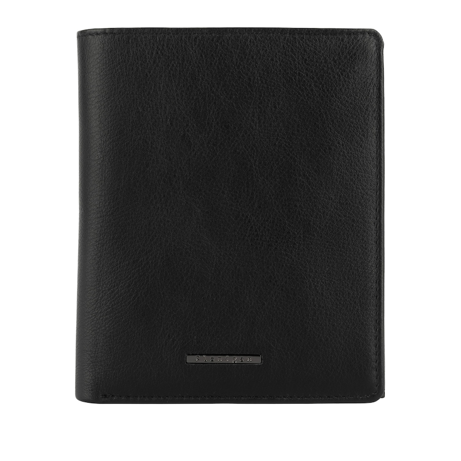 Flanigan Geldbörse Langley 077 mit RFID-Schutz Schwarz Herren