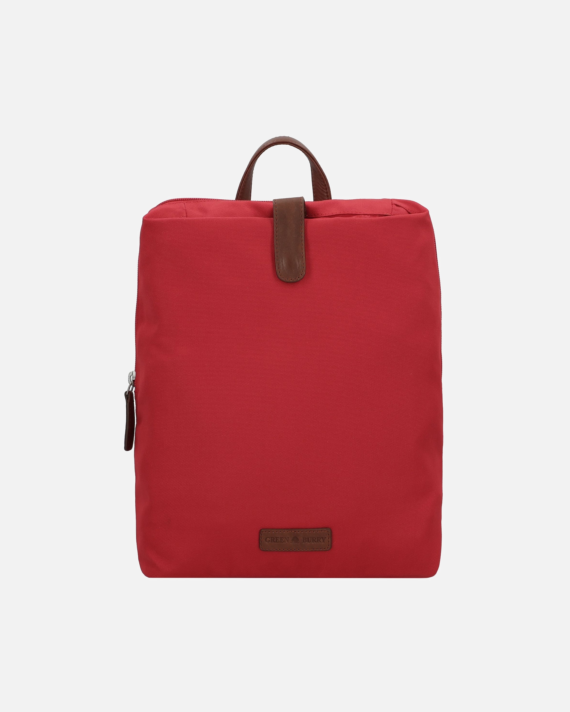 Rucksack für Weiblich Greenburry Eva City-Rucksack rot