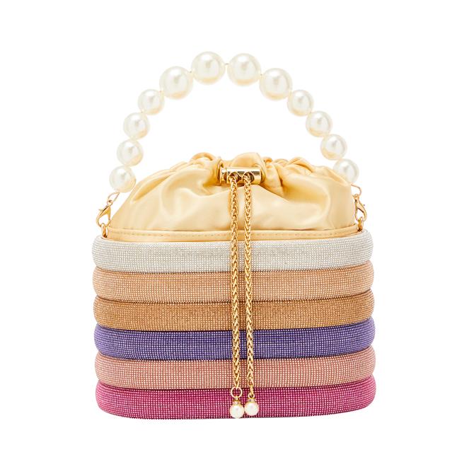 FELIPA Handtasche Pink Mehrfarbig Damen