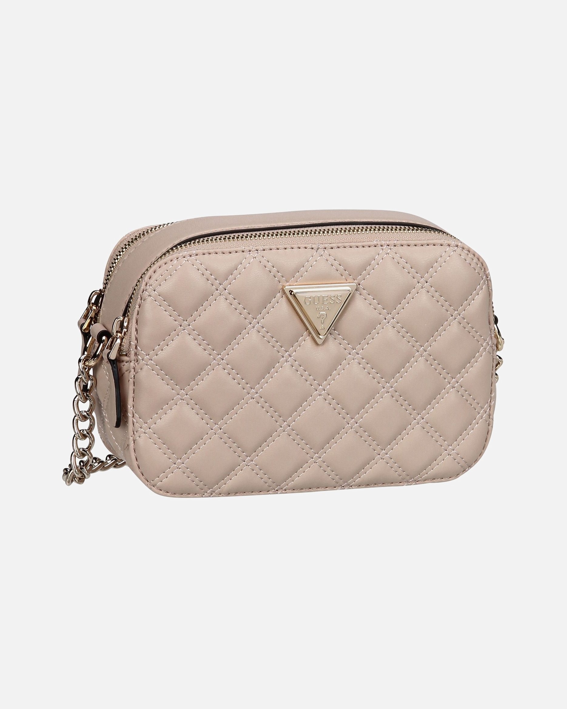 Umhängetasche für Weiblich Guess Umhängetasche Guilly QG Light Beige