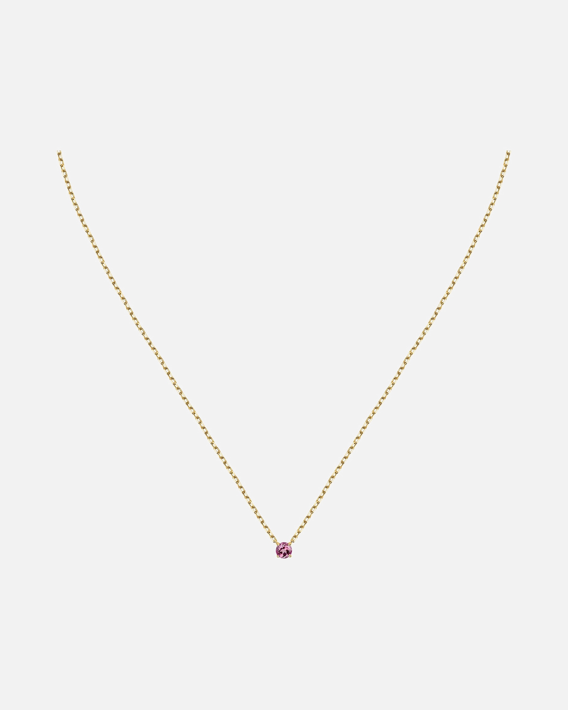 Halskette für Weiblich CHRIST Kette 375er Gelbgold gelbgold, pink