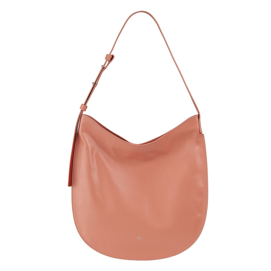 DuDu Schultertasche rosa cipria Grün Damen