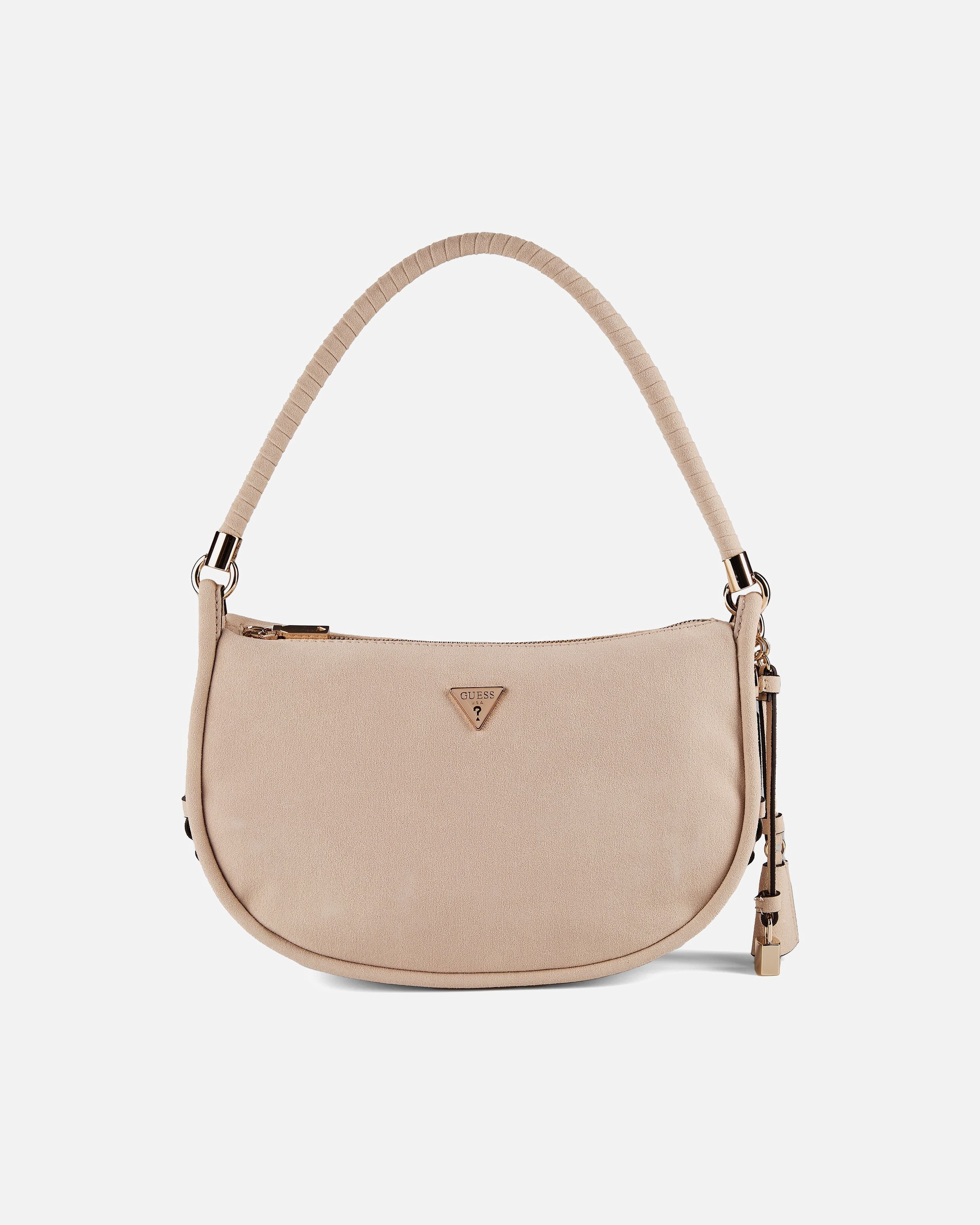 Handtasche für Weiblich Guess Schultertasche Danya Hobo Shoulder taupe