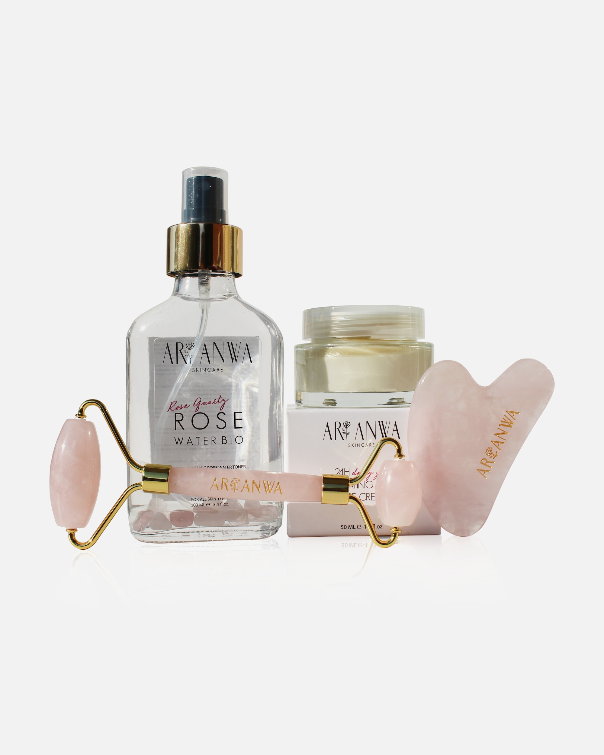 Gesichtspflegeset für Unisex ARI ANWA Skincare Daily Super Glow Set Ein Stück