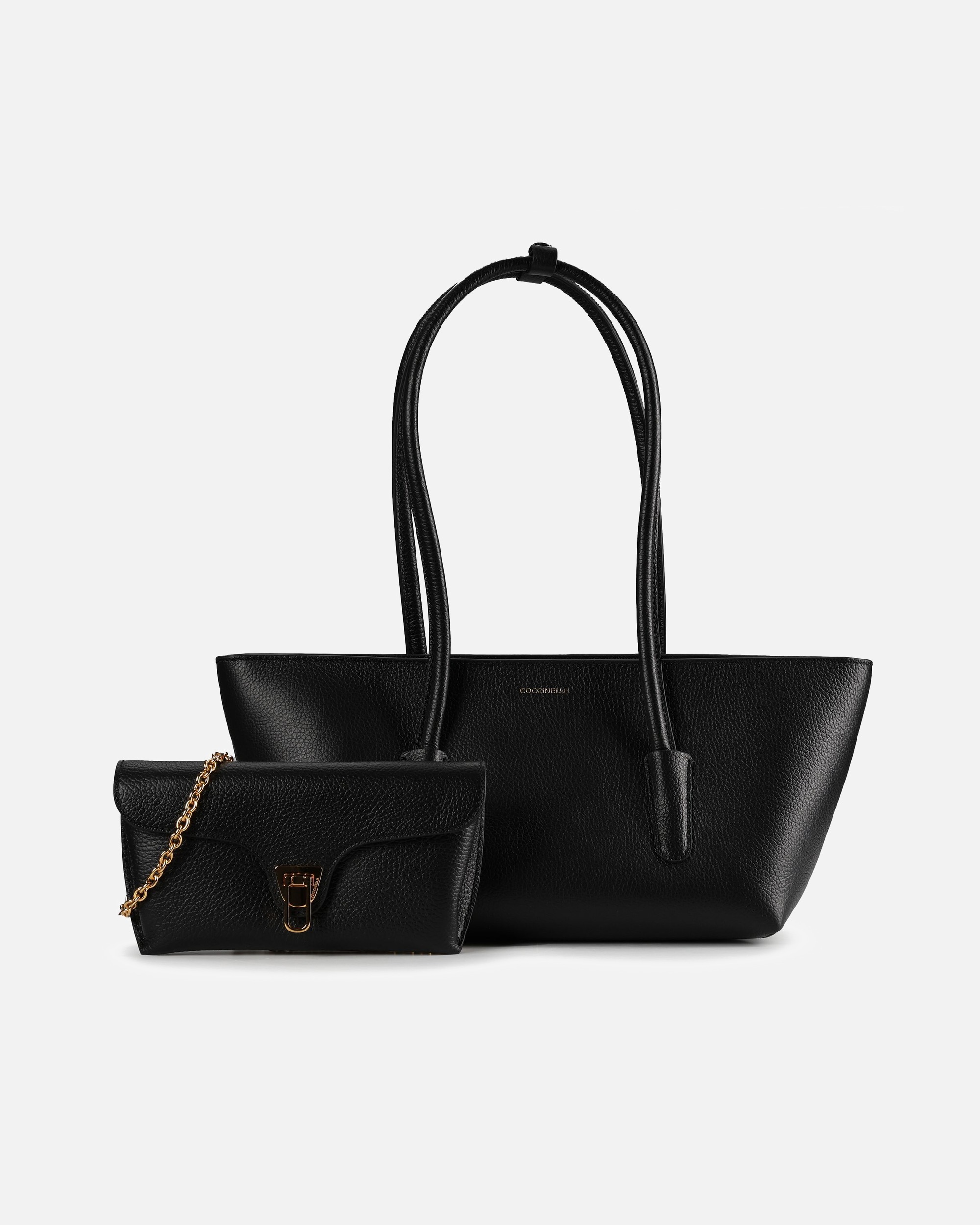 Tasche für Weiblich Coccinelle Beat Schultertasche noir