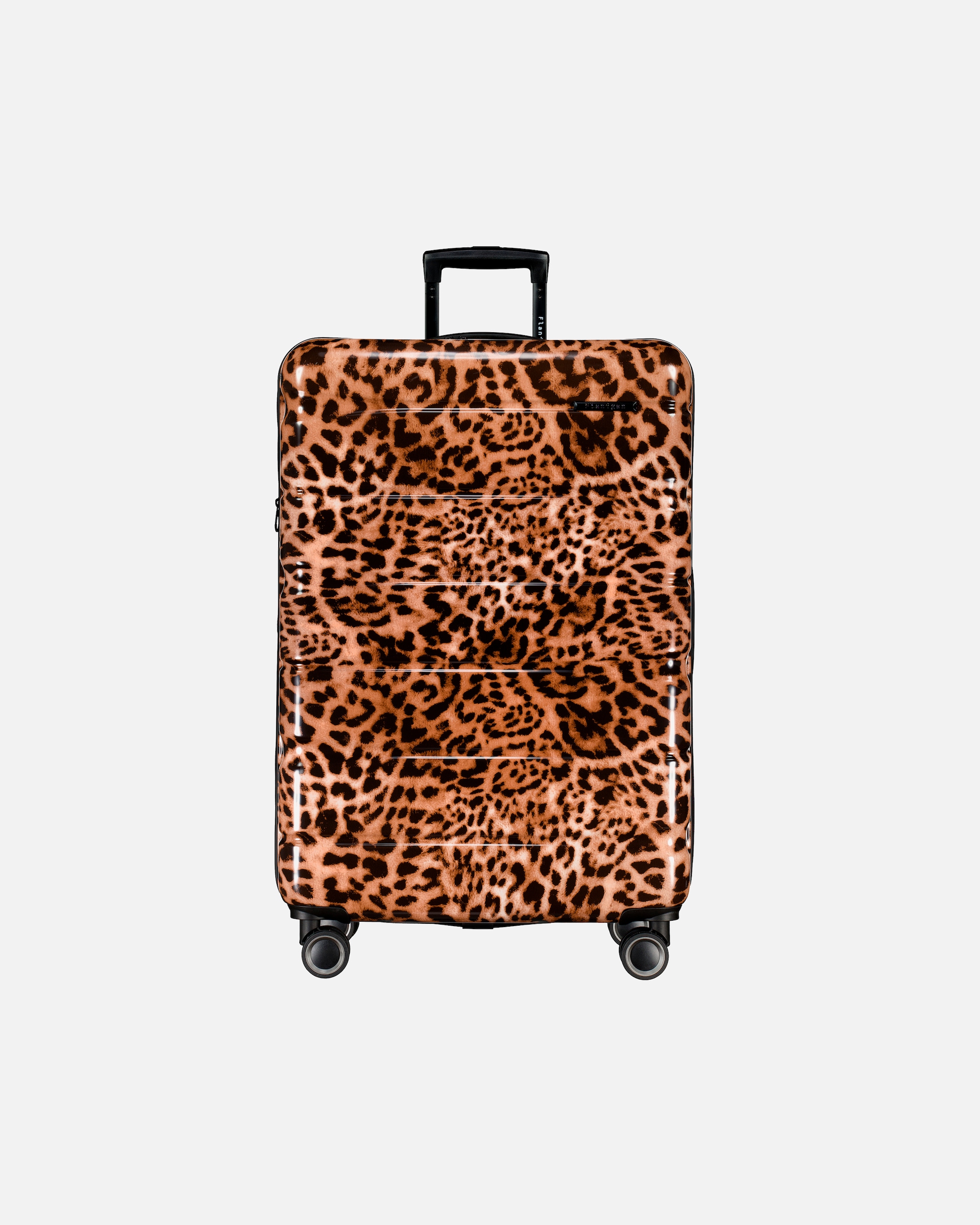 Koffer für Weiblich Flanigan Koffer FLA13 Größe L Leopard