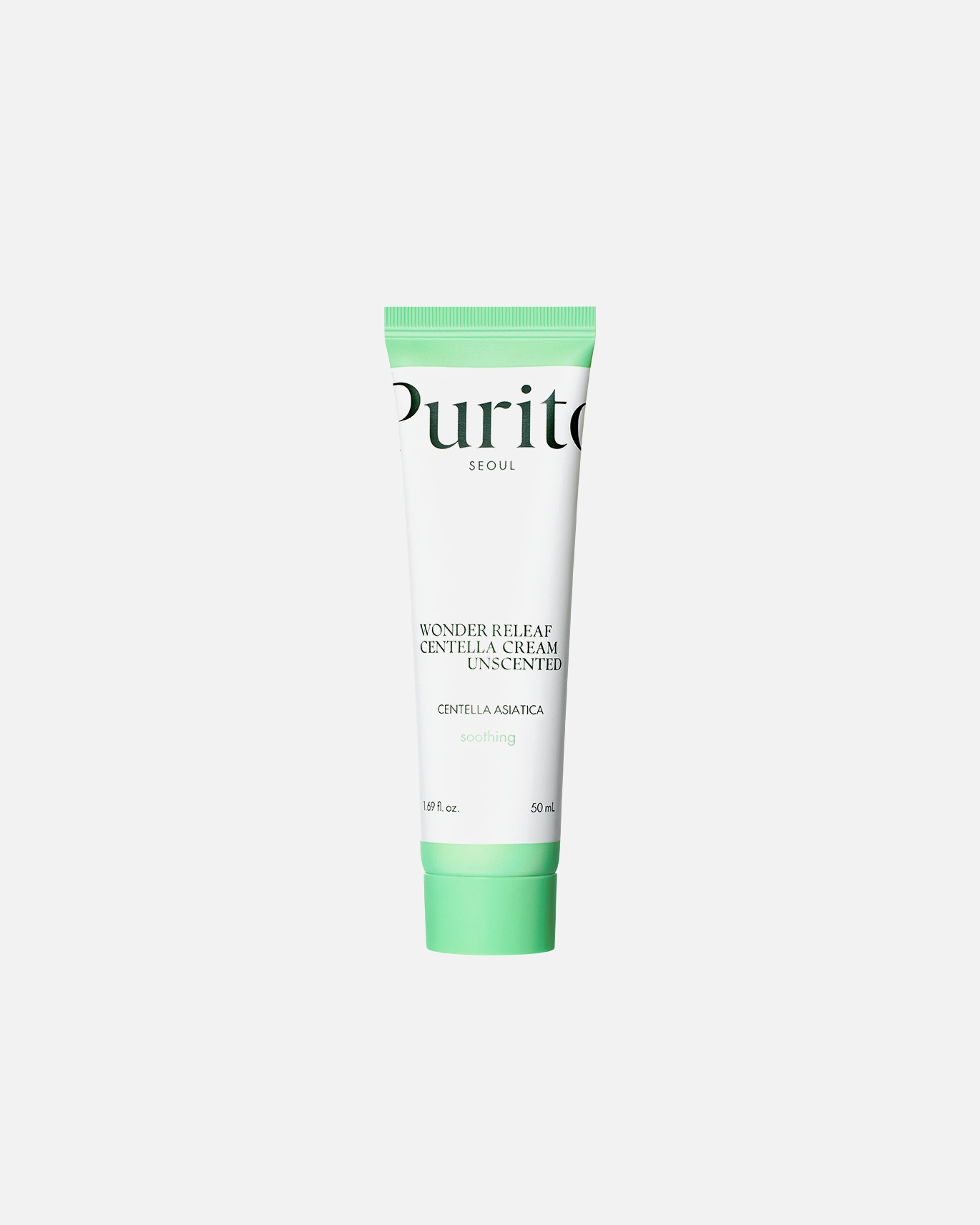 Gesichtscreme für Unisex PURITO Wonder Releaf Centella Cream Unscented 50ml