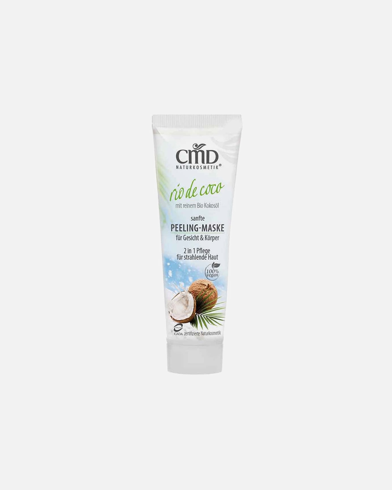 Gesichtspeeling für Unisex CMD Naturkosmetik Rio de Coco - Peeling Maske 50 ml