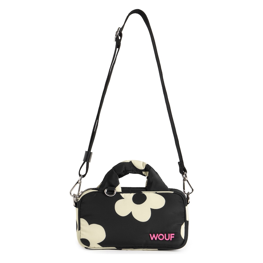 Wouf Studio Henkeltasche night daisy Schwarz Damen